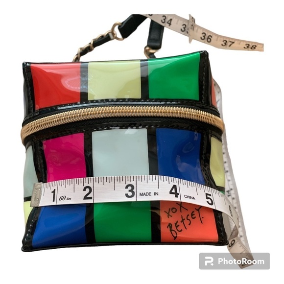 Betsey Johnson Rubik’s Cube Crossbody Shoulder Bag - Picture 9 of 14
